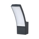 Rabalux 7504 LED Außenwandleuchte Palanga 1x12W | 800lm | 3000 K | IP44 - Anthrazit