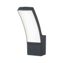 Rabalux 7504 LED Außenwandleuchte Palanga 1x12W | 800lm | 3000 K | IP44 - Anthrazit