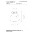 Lucide L099350131 Spot-Deckenleuchte TRIGONO GU10