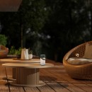 Rabalux 98077144 LED Tischlampe für den Außenbereich Funes | 3W integrierte LED-Quelle | 120lm | 3000+4000+6500K