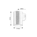 Rabalux 98077161 LED Außenwandleuchte Urfa | 9W integrierte LED-Quelle | 900lm | 2700+4000K