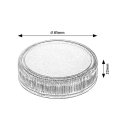 Rabalux 98077175 LED solar Tischlampe für den Außenbereich Trillo | 0,3W integrierte LED-Quelle | 15lm | 4000K