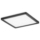 Rabalux 7775 LED-Außendeckenleuchte Inverness 1x15W | 1190lm | 2700-6500K | IP44 - Fernbedienung, dimmbar, Nachtmodus, WLAN, Timer, schwarz