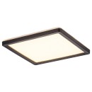 Rabalux 7775 LED-Außendeckenleuchte Inverness 1x15W | 1190lm | 2700-6500K | IP44 - Fernbedienung, dimmbar, Nachtmodus, WLAN, Timer, schwarz