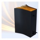 Lucide 78596/01/30 Tischlampe Extravaganza livret 1x40w | E14 - schwarz, Kabelschalter