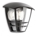 Philips 15387/30/16 Außenwandleuchte 1x60W Creek | E27 | IP44