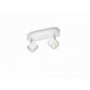 Philips 56242/31/16 LED Decken- und Spotleuchte 2x3W Star | 2700K