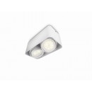 Philips 53202/31/16 LED Decken- und Spotleuchte 2x3W Afzelia | 2700K