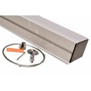 LEDKO 70053 LED Hängeleuchte Deckenleuchte Hockey 1x27W | 4000K - silber