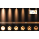 Lucide 09930/20/30 Spotleuchte 4x5w | LED GU10 | 2200K / 3000K | 4x320lm | IP44 - inkl. schwarz, einstellbar, dimmbar, CCT