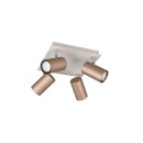 Trio T802430465 Spot-Deckenleuchte MARLEY  GU10