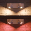 Philips Hue 8720169318076 LED Spot-Deckenleuchte Argenta | 2x4,2W GU10 | 2000-6500+RGBK
