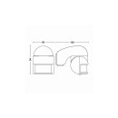 Philips 17476/87 / PN Außen-Bewegungssensor Virginia PIR | IP44 - Grau