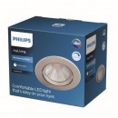 Philips Dive SL261 LED Spotleuchte 1x5,5W | 350L | 2700K - dimmbar, Schutz EyeComfort, Nickel