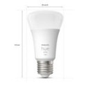Philips Hue 8719514289116 LED Starter Kit Set + Hue Bridge 2x95w | E27 | 1100lm | 2700k - dimmbar, Bluetooth, weiß