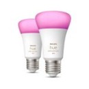 Philips Hue 8719514328365 LED 1x65w | E27 | 800lm | 2000-6500K | RGB - Set 2 Stück, Bluetooth, dimmbar, White and color Ambiance