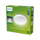 Philips 8719514417939 Außen Deckenleuchte Doris 1x6w | 640lm | 4000k | IP54 - EyeComfort, weiß