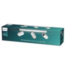 Philips 8719514435254 Deckeneinbaustrahler Kosipo 3x5,5W | GU10 - verstellbar, weiß