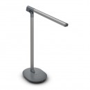 Philips 8719514443655 LED-Touch-Tischlampe Sword 1x12W | 450lm | 2700-6500K - USB, dimmbar, grau