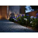 Philips 8719514476936 LED-Solar Gartenpfosten mit Bewegungssensor Tyla 1x1,2W | 255lm | 3000 K | IP44 - Anthrazit