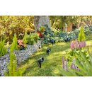 Philips 8719514477117 Gartenpfosten GardenLink 1x6W | 660lm | 4000 K | IP44 - steckbar, schwarz