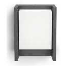 Philips 8719514490222 Außenwandleuchte Arbor 1x3,8W | 800lm | 3000 K | IP44 - schwarz