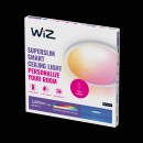Philips 8720169072619 LED Deckenleuchte Wiz SuperSlim | 22W integrierte LED-Quelle | 2600 lm | 2700-6500K