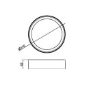 Philips 8720169174108 LED Deckenleuchte Meson | 16,5W integrierte LED-Quelle | 1200lm | 3000K