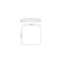 Philips 8720169195455 LED Deckenleuchte Mauwe | 12W integrierte LED-Quelle | 1200 lm | 2700K