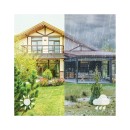 Philips 8720169263833 LED Außenwandleuchte Arbour | 3,8W integrierte LED-Quelle | 800lm | 2700K