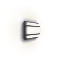 Philips 8720169276888 LED Außenwandleuchte Petronia | 3,8W integrierte LED-Quelle | 800lm | 2700K