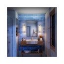 Philips 8720169299498 LED Wandleuchte über dem Spiegel Rover | 5W integrierte LED-Quelle | 550lm | 2700K
