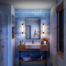 Philips 8720169300255 LED Wandleuchte über dem Spiegel Rover | 5W integrierte LED-Quelle | 550lm | 2700K