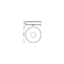 Philips 8720169301252 LED Deckenleuchte Coiner  | 24W integrierte LED-Quelle | 2700lm | 2700K