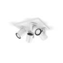 Philips 8720169318199 Spot-Deckenleuchte Argenta  | 4x4,2W GU10 | 2000-6500, RGBK