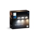 Philips Hue 8720169319936 LED Einbauleuchte Milliskin | 3x4,2W GU10 | 3x400lm | 2200-6500K