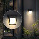 Philips 8720169362086 LED solar Außenwandleuchte Nissa  | 1,8W integrierte LED-Quelle | 25lm | 3000K
