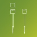 Philips 8720169362123 LED solar Erdspießleuchte Ezra  integrierte LED-Quelle