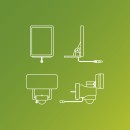 Philips 8720169362222 LED solar Strahler Tylus  | 6W integrierte LED-Quelle | 50lm | 5000K