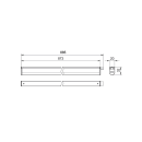 Philips 8720169510388 LED Wandleuchte Projectline Batten | 9,6W integrierte LED-Quelle | 1120lm | 3000+4000+6500K