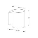 Zuma Line 003064-024540 Spot-Wandleuchte SOLA G9