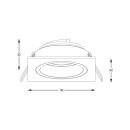 Zuma Line 003064-024583 Einbauleuchte CHUCK GU10