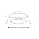 Zuma Line 003064-024584 Einbauleuchte CHUCK GU10