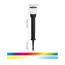 Philips 8720169071858 LED Zubehör Elpas Bollard | 3,6W integrierte LED-Quelle | 320 lm | 2700-5000K