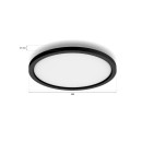 Philips 8720169329072 LED Deckenleuchte Aurelle  | 21W integrierte LED-Quelle | 2450lm | 2200-6500K