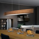 Eglo 93343 Fornes LED Hängeleuchte Holz