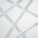 Eglo 93764 Sorrento 9,7W LED Deckenleuchte, Kristall