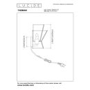 Lucide L102200172 Wandleuchte TASMAN E14