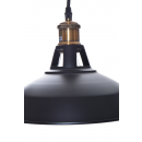 LEDKO 00351 Pendelleuchte 1x40W | E27 - schwarz