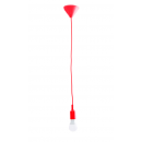 LEDKO 00379 Lampenaufhängung 1x40W | E27 - rot